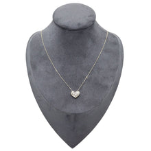Load image into Gallery viewer, Heart Shape Necklace K18 0.45 Carat Diamond Total Weight: 3g - 01096