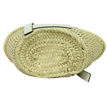 Load image into Gallery viewer, Loewe Small Basket bag in Palm Leaf and Calfskin - 01081