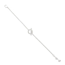 Load image into Gallery viewer, Hermes Finesse White Gold Bracelet - 01177
