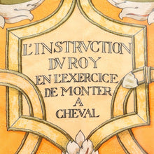 Load image into Gallery viewer, Hermes Carre 90 L'instruction Du Roy Orange Scarf - 01228