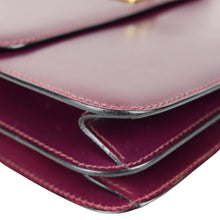 Load image into Gallery viewer, Celine Ring Lock Purple Shoulder Bag - 01224