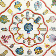 Load image into Gallery viewer, Hermes Carre 90 Qu Importe Le Flacon Blue Scarf - 01246