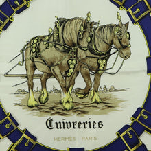 Load image into Gallery viewer, Hermes Carre 90 Cuivreries Yellow Scarf - 01315