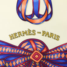 Load image into Gallery viewer, Hermes Carre 90 Les Rubans Du Cheval Blue Scarf - 01254