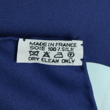 Load image into Gallery viewer, Hermes Carre 90 The Alfee Navy Scarf - 01338