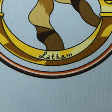 Load image into Gallery viewer, Hermes Carre 90 Cogeaux Sky Blue Scarf - 01280