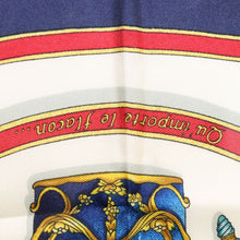 Load image into Gallery viewer, Hermes Carre 90 Qu Importe Le Flacon Blue Scarf - 01246