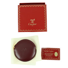 Load image into Gallery viewer, Cartier Must Line Zippy Round Coin Purse - 01309