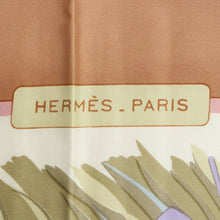 Load image into Gallery viewer, Hermes Carre 90 Cols Verts Pink Scarf - 01253
