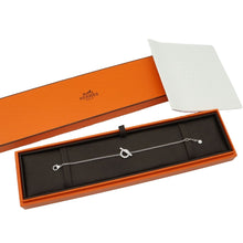 Load image into Gallery viewer, Hermes Finesse White Gold Bracelet - 01177