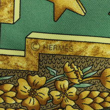 Load image into Gallery viewer, Hermes Carre 90 Carpe Diem Green Scarf - 01282