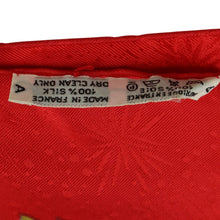 Load image into Gallery viewer, Hermes Carre 90 Luna Park Red Scarf - 01333