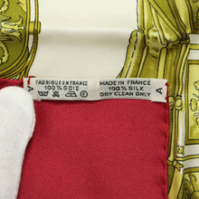 Load image into Gallery viewer, Hermes Carre 90 Spring Red Scarf - 01255