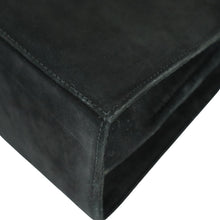 Load image into Gallery viewer, Salvatore Ferragamo Gancini Suede Black 2 Way Bag - 01303