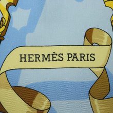 Load image into Gallery viewer, Hermes Carre 90 Cogeaux Sky Blue Scarf - 01280