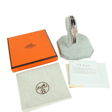 Load image into Gallery viewer, Hermes Mini Clic Chaine D Ancre Farandole Navy Bracelet - 01257