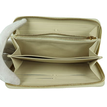 Load image into Gallery viewer, Louis Vuitton Ivory Vernis Zippy Long Wallet - 01215