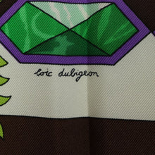 Load image into Gallery viewer, Hermes Carre 90 L'entente Cordiale Brown Scarf - 01274