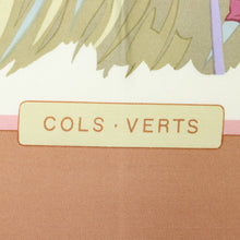 Load image into Gallery viewer, Hermes Carre 90 Cols Verts Pink Scarf - 01253
