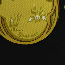 Load image into Gallery viewer, Hermes Carre 90 La Vie a Cheval Black Scarf - 01278