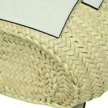 Load image into Gallery viewer, Loewe Small Basket bag in Palm Leaf and Calfskin - 01081