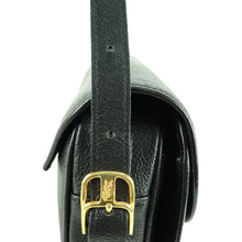 Load image into Gallery viewer, Yves Saint Laurent shoulder bag YSL gold hardware logo embossed Cassandra crossbody leather leather black - 01386