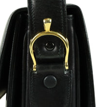 Load image into Gallery viewer, Celine Horse Carriage Black Shoulder Bag - 01342
