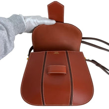 画像をギャラリービューアに読み込む, Hermes Vintage Shoulder Bag Square B 1998 Brown - 01495
