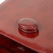 Load image into Gallery viewer, Cartier Happy Birthday Patent Leather Handbag Red - 01456
