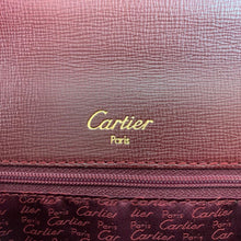 画像をギャラリービューアに読み込む, CARTIER HANDBAG BRD PLAIN TURNLOCK MASTLINE GOLD HARDWARE - 01483
