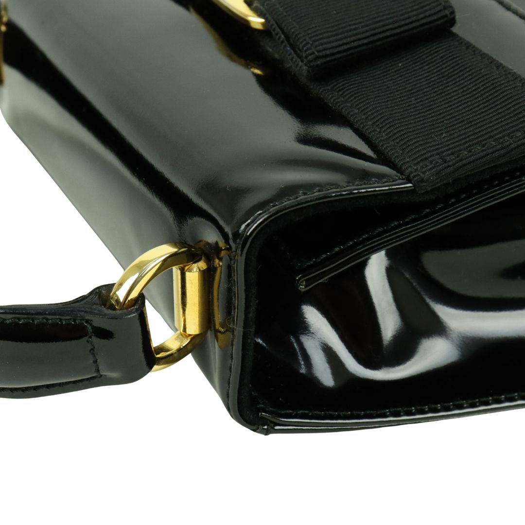 Salvatore Ferragamo Vara Ribbon 2Way Shoulder Bag - 01434