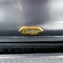 Load image into Gallery viewer, CARTIER HANDBAG SAPPHIRE LINE CALF LEATHER BLACK - 01506
