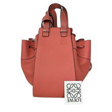 画像をギャラリービューアに読み込む, LOEWE HAMMOCK MEDIUM DRAWSTRING 2 WAY PINK SHOULDER BAG - 01484
