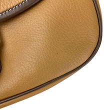 画像をギャラリービューアに読み込む, LOEWE ANAGRAM SHOULDER BAG BROWN LEATHER EMBOSSED - 01478
