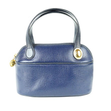 Load image into Gallery viewer, Christian Dior Navy Mini 2 Way Bag - 01225