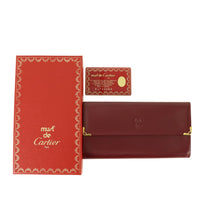 Load image into Gallery viewer, Cartier mast line tri-fold wallet - 01382
