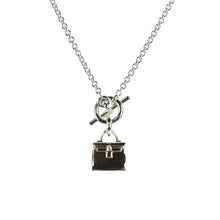画像をギャラリービューアに読み込む, Hermes Amulettes Kelly Pendant 925 Silver Necklace - 01263
