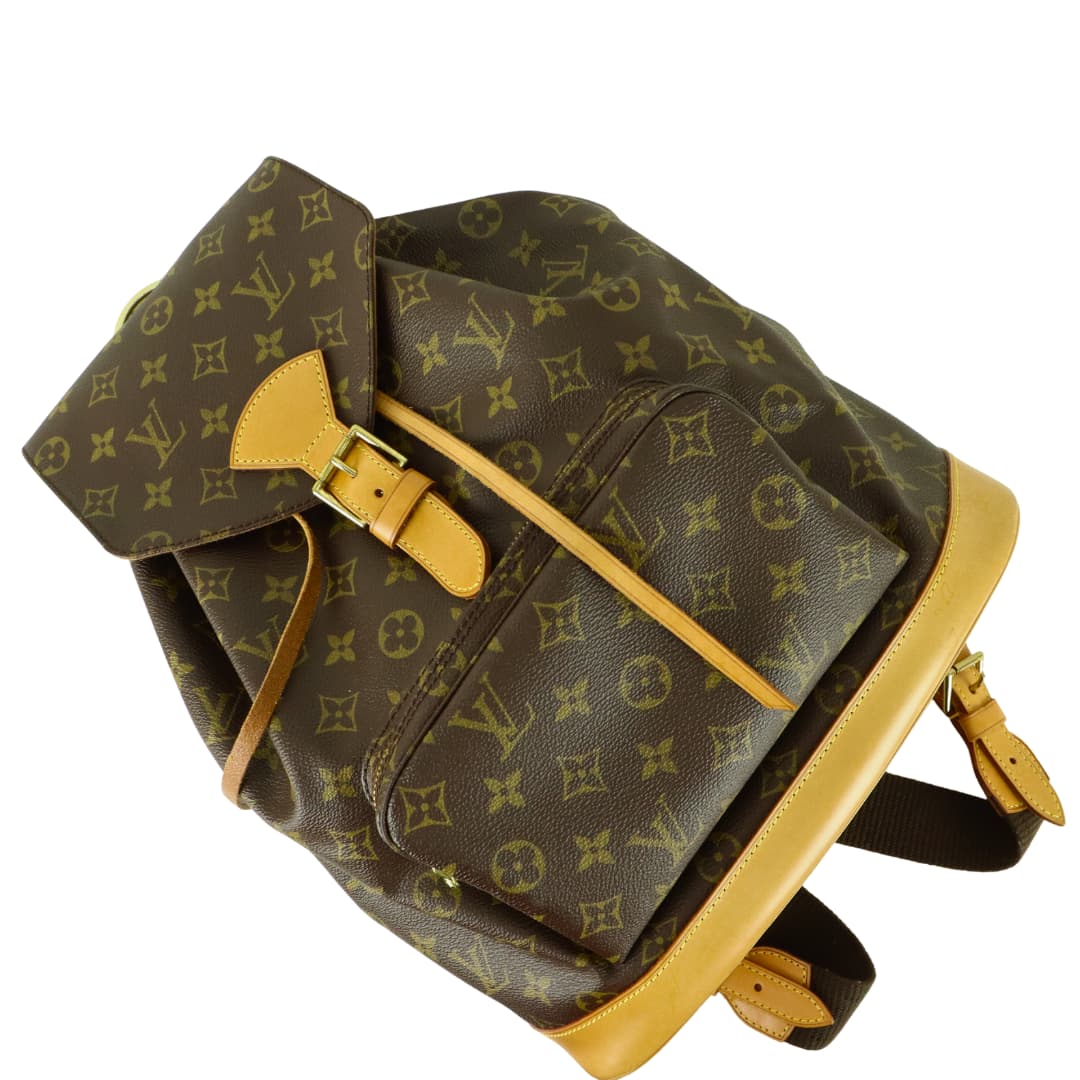 louis vuitton backpack m51135 Louis Vuitton Monogram Montsouris GM M51135 Backpack