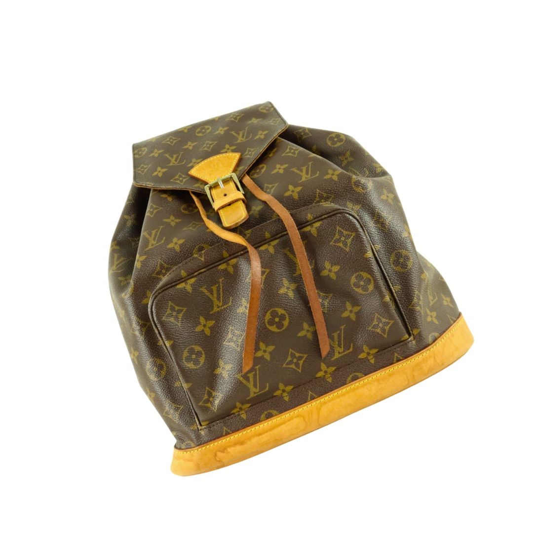 Louis Vuitton Monogram Montsouris GM MI0917 MI1000 Backpack 01401 Fingertips Vintage