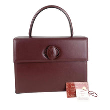 画像をギャラリービューアに読み込む, CARTIER HANDBAG BRD PLAIN TURNLOCK MASTLINE - 01469
