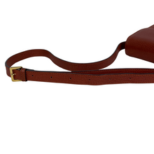 画像をギャラリービューアに読み込む, Loewe Leather Brown Shoulder Bag - 01458
