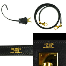 Load image into Gallery viewer, HERMES Kelly 32 Outside Sewing Square E Y2001 Box Black - 01376