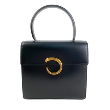 Load image into Gallery viewer, CARTIER PANTHER 2WAY HAND SHOULDER BAG BLACK - 01494
