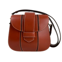 画像をギャラリービューアに読み込む, Hermes Vintage Shoulder Bag Square B 1998 Brown - 01495
