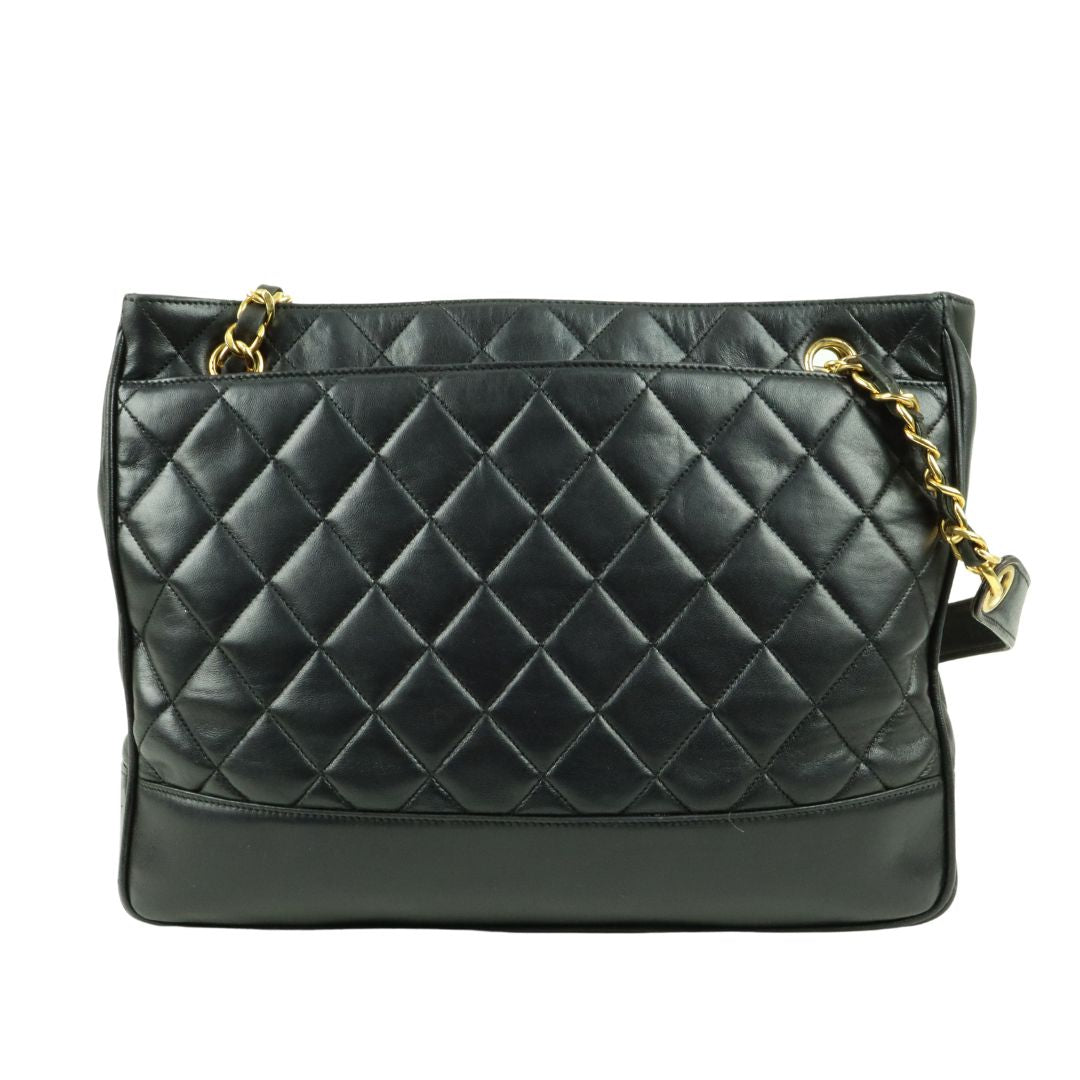 Chanel Quilted store Chain Tote Bag