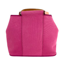 Load image into Gallery viewer, HERMES KABAK ELAN PM Square O 2WAY SHOULDER BAG CANVAS × LEATHER PINK - 01467
