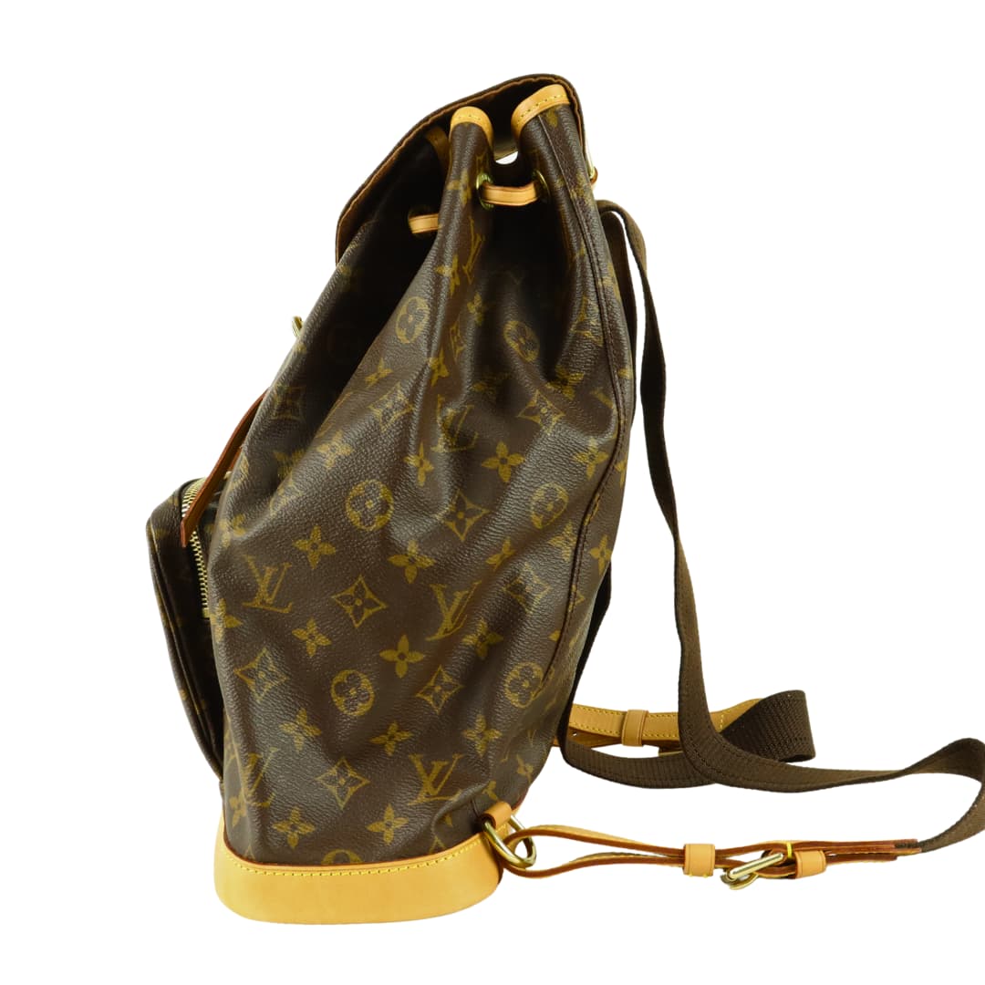 louis vuitton backpack m51135 Louis Vuitton Monogram Montsouris GM M51135 Backpack