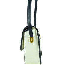 Load image into Gallery viewer, YSL Yves Saint Laurent Leather Gold Logo Shoulder Bag -01393
