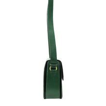 Load image into Gallery viewer, CELINE Green Vintage Shoulder Bag - 01351
