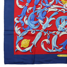 Load image into Gallery viewer, Hermes Carre 90 Le Mors A La Conetable Blue Scarf - 01240
